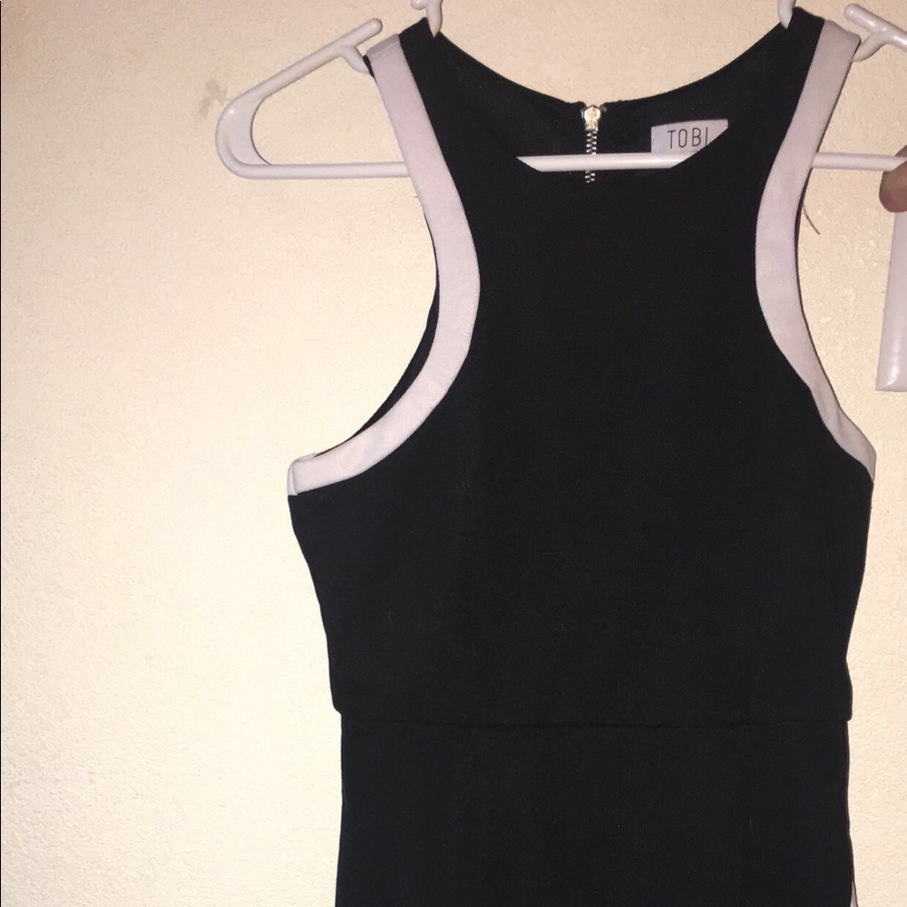 Short black formal dress